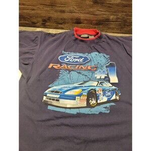 FORD Racing #1 TAURUS VINTAGE Graphic T-SHIRT Men’s size L 💯% Cotton ProEdge